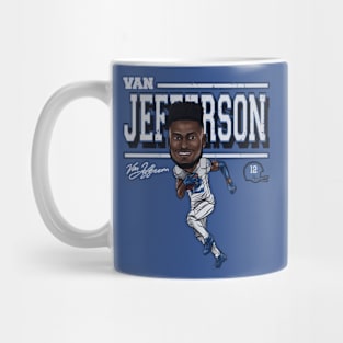 Van Jefferson Los Angeles R Cartoon Mug